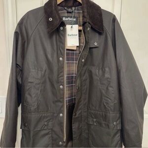 Barbour Men's Classic Bedale Olive Jacket